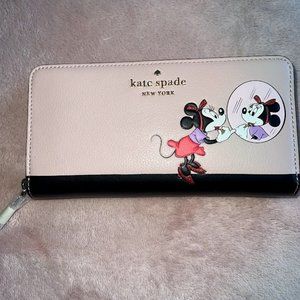 Disney x Kate Spade Minnie Mouse Wallet NWOT
